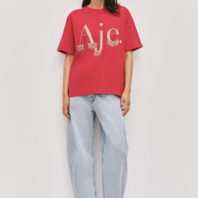 Aje Goldie Oversized Tee - Image 1