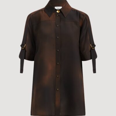 Aje Glaze Silk Shirt - Image 2