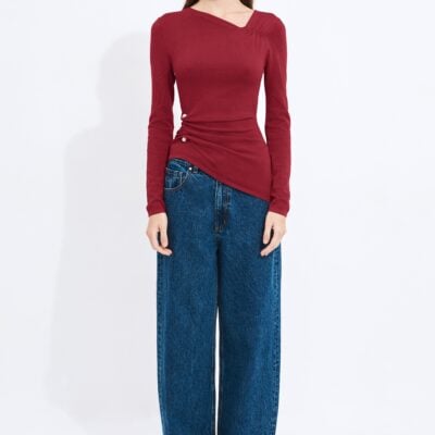 Aje Gianna Knit Top - Image 1
