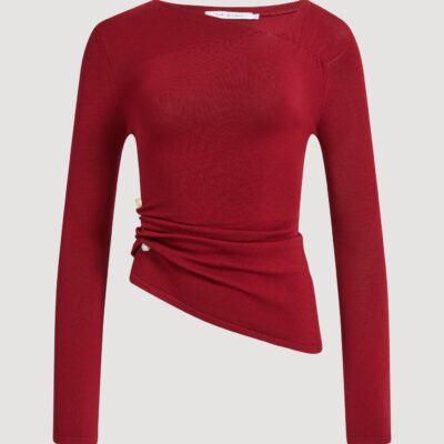 Aje Gianna Knit Top - Image 2