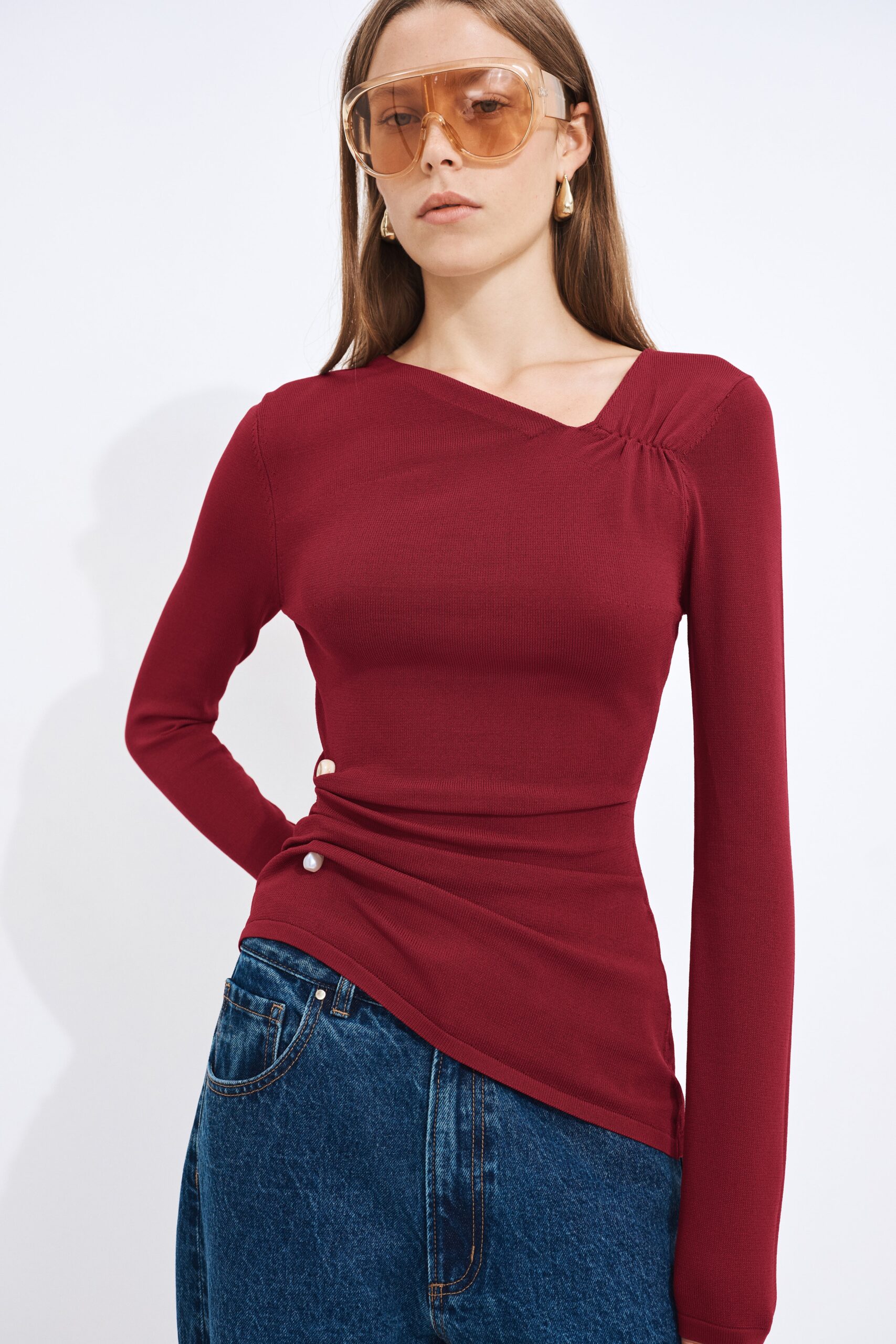 MNAJE060926190235567_3 Aje Gianna Knit Top - Image 3