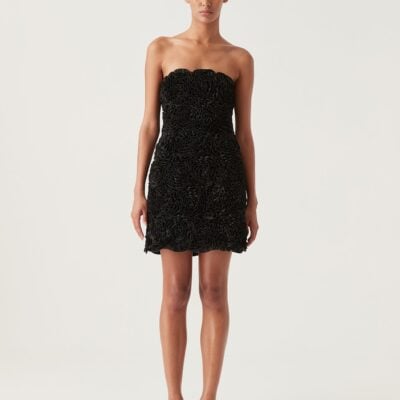 Aje Gazer Rosette Mini Dress - Image 1