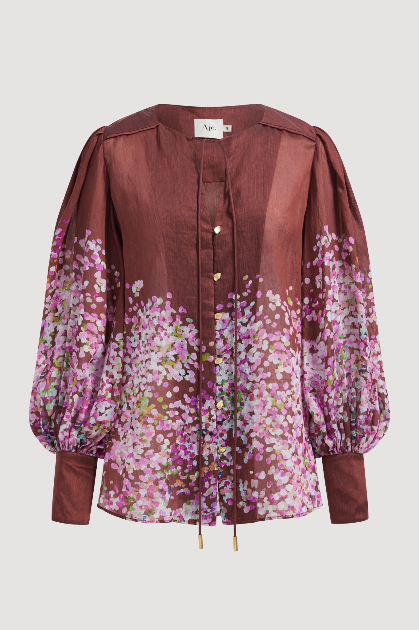 MNAJE060926190235588_2 Aje Fragments Shirt - Image 2