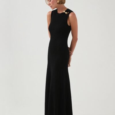 Aje Focal Knit Midi Dress - Image 1