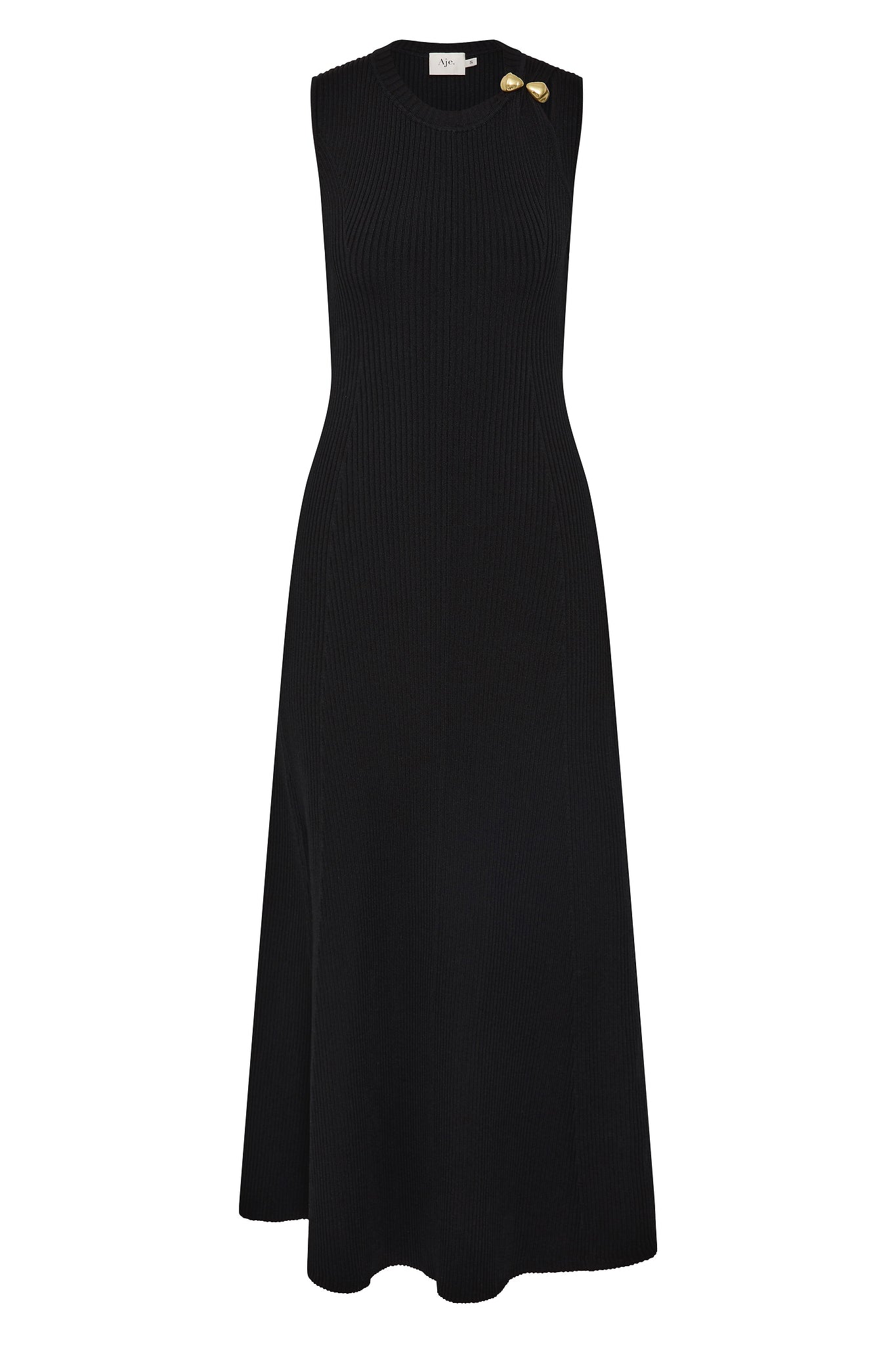 MNAJE060926190235591_2 Aje Focal Knit Midi Dress - Image 2
