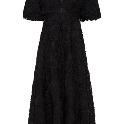 Aje Florential Textured Midi Dress - Image 2