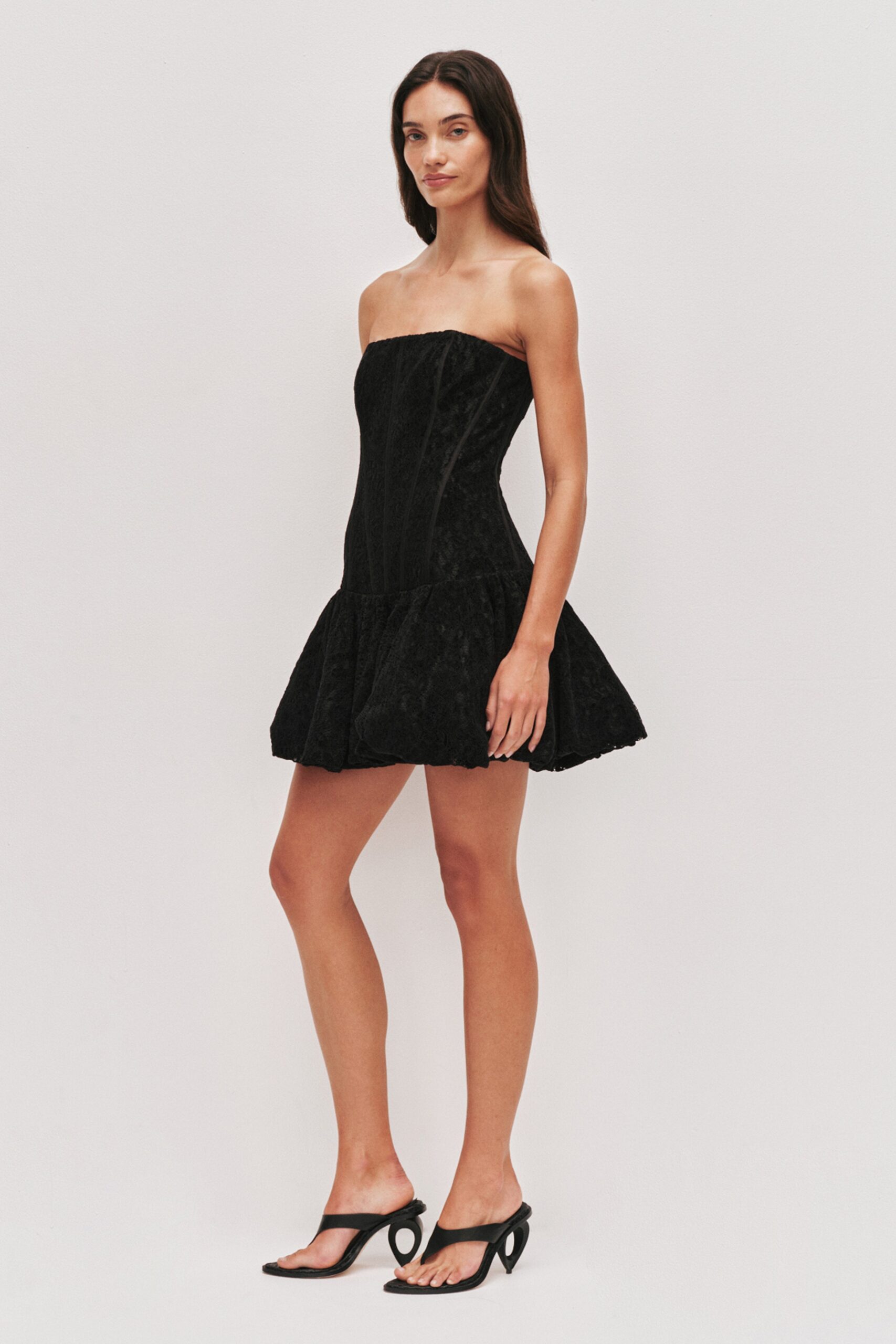 MNAJE060926190235606_3 Aje Florence Lace Mini Dress - Image 3