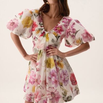 Aje Fleur Mini Dress - Image 1