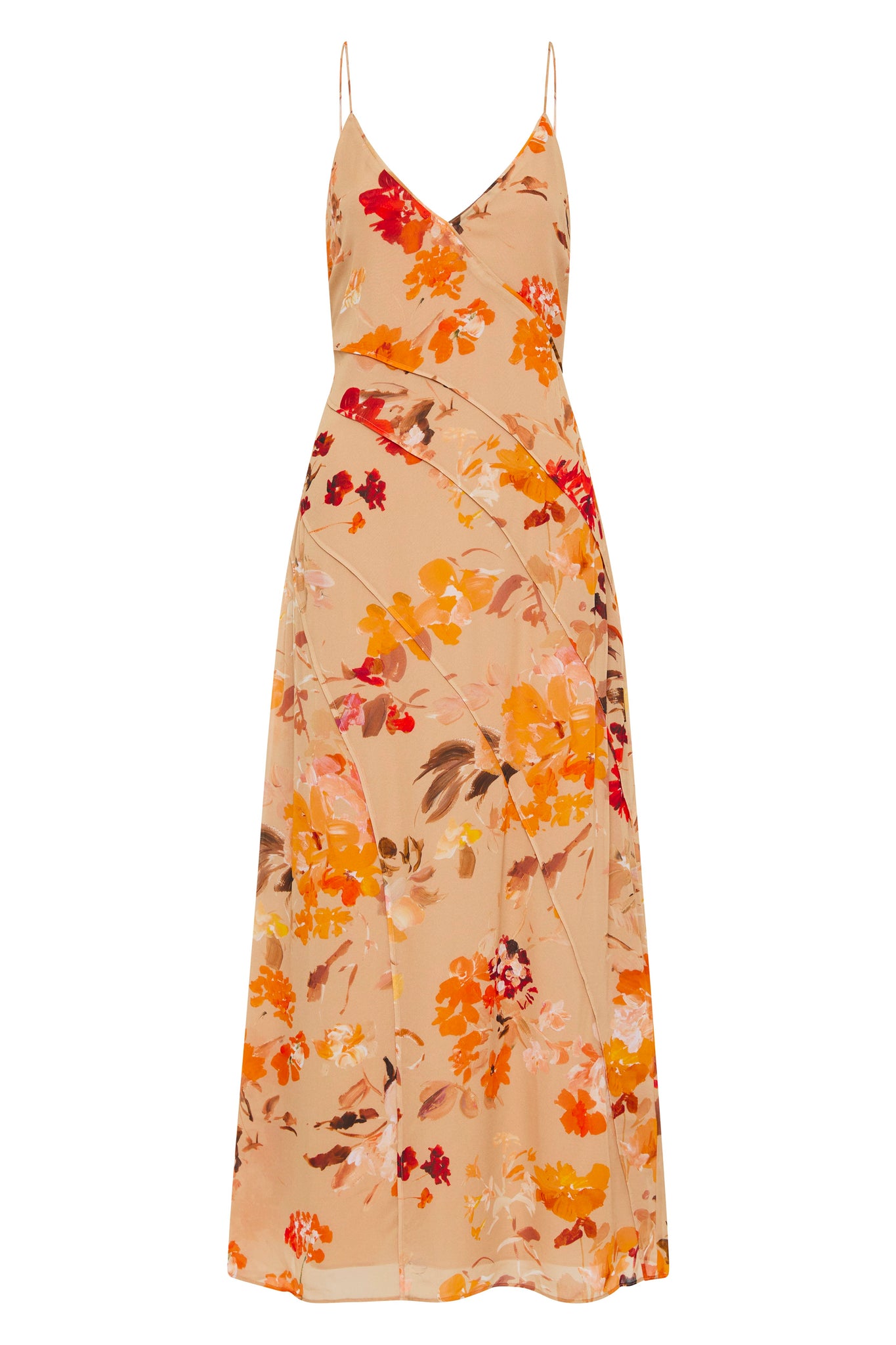 MNAJE060926190235624_2 Aje Exurbia Seamed Midi Dress - Image 2