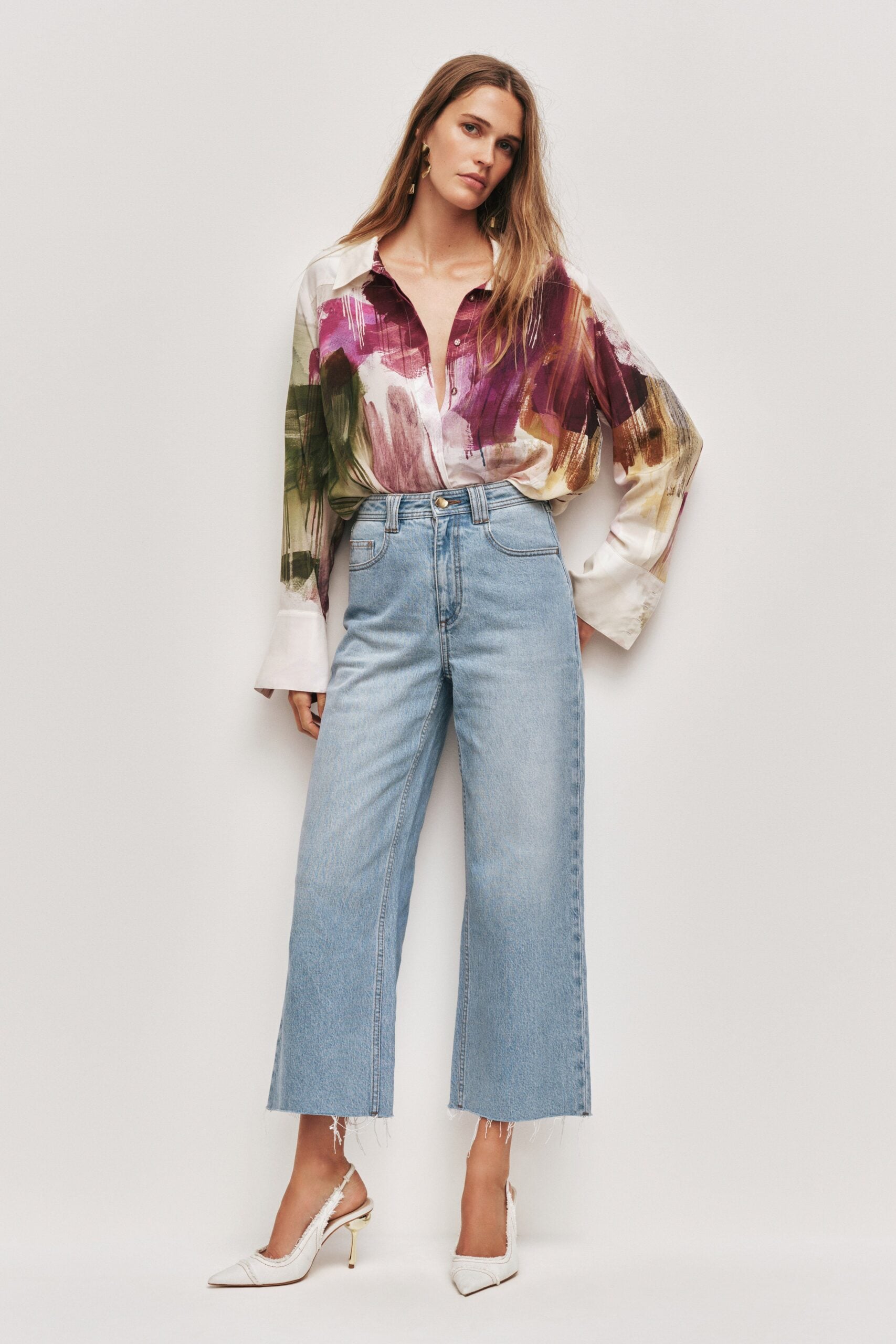 MNAJE060926190235627_3 Aje Eva Wide Leg Crop Jean - Image 3