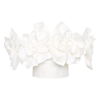 Aje Etta Taffeta Top - Image 2