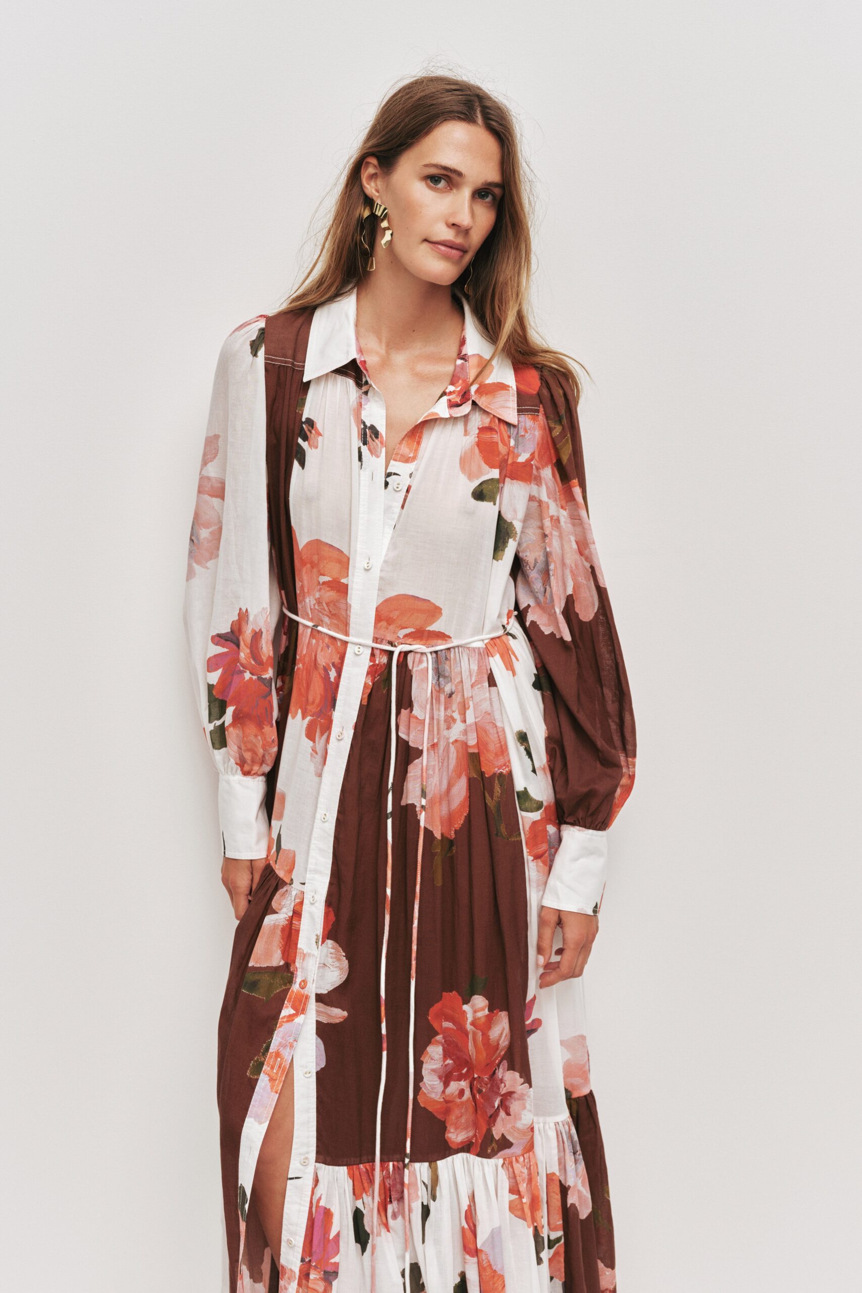 MNAJE060926190235637_3 Aje Esprit Maxi Smock Dress - Image 3