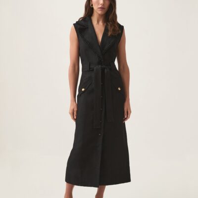 Aje Encompass Utility Midi Dress - Image 1
