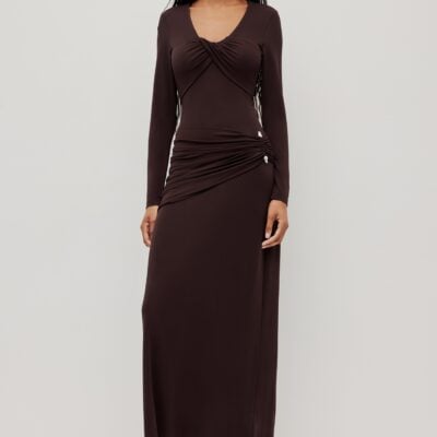 Aje Ember Long Sleeve Maxi Dress - Image 1