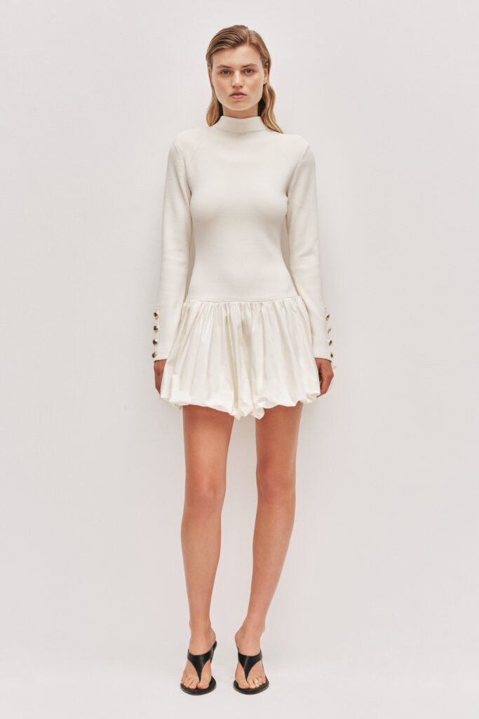 Aje Elodi Knit Mini Dress - Image 1