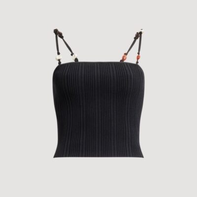 Aje Ellyson Knit Top - Image 2