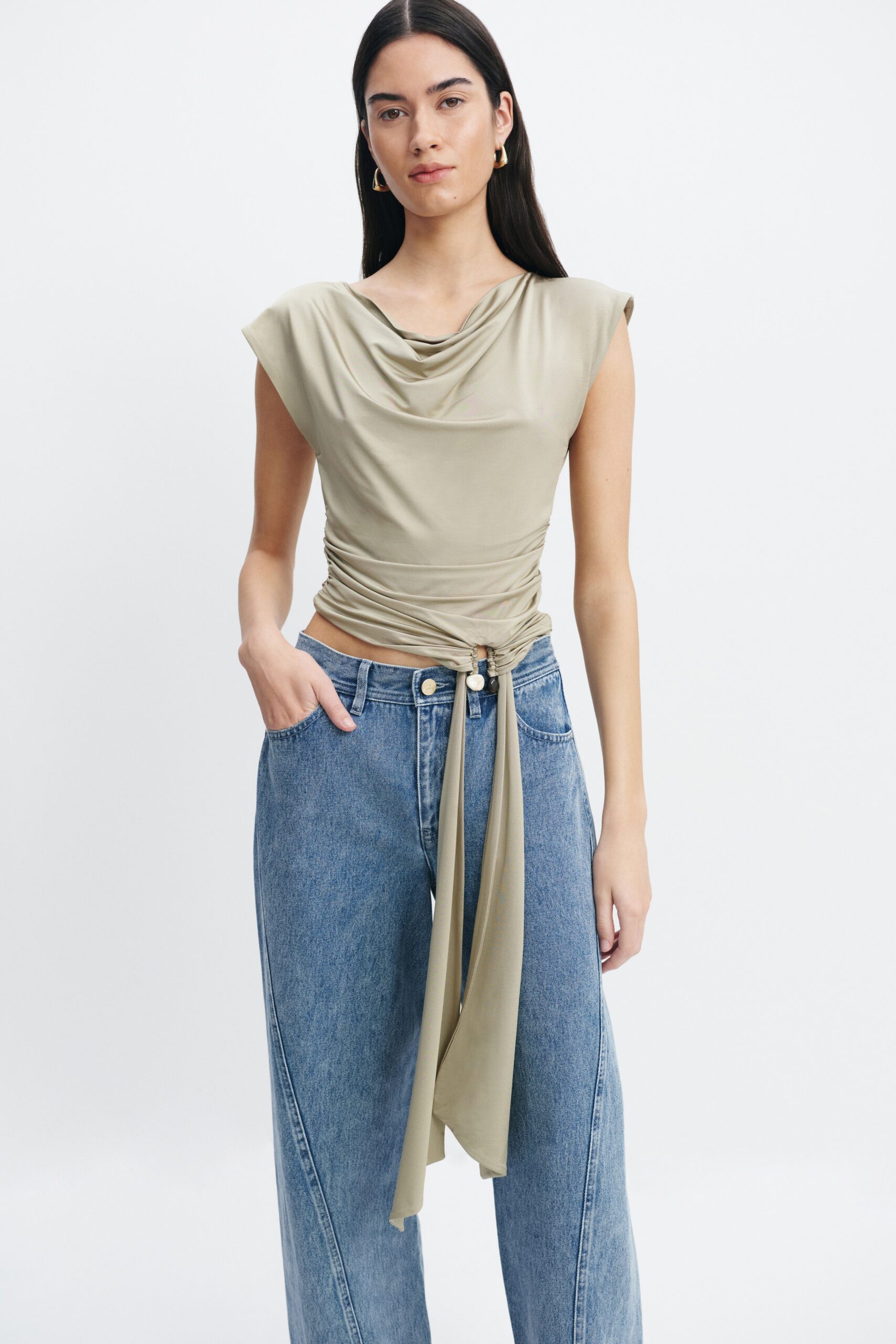 Aje Willow Asymmetric Top - Image 1