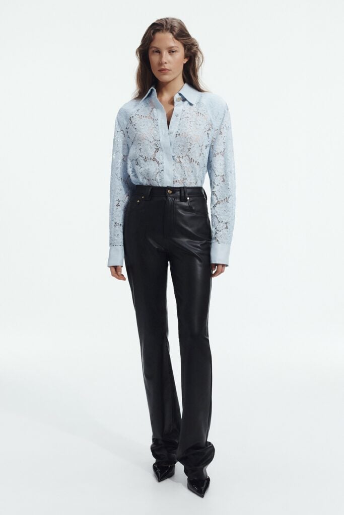 Aje Verse Lace Shirt - Image 1