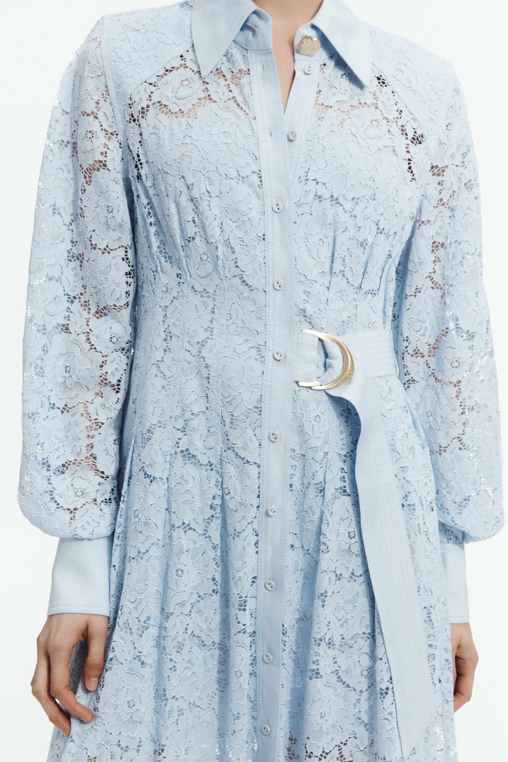 MNAJE200926190225009_3 Aje Verse Lace Midi Dress - Image 3