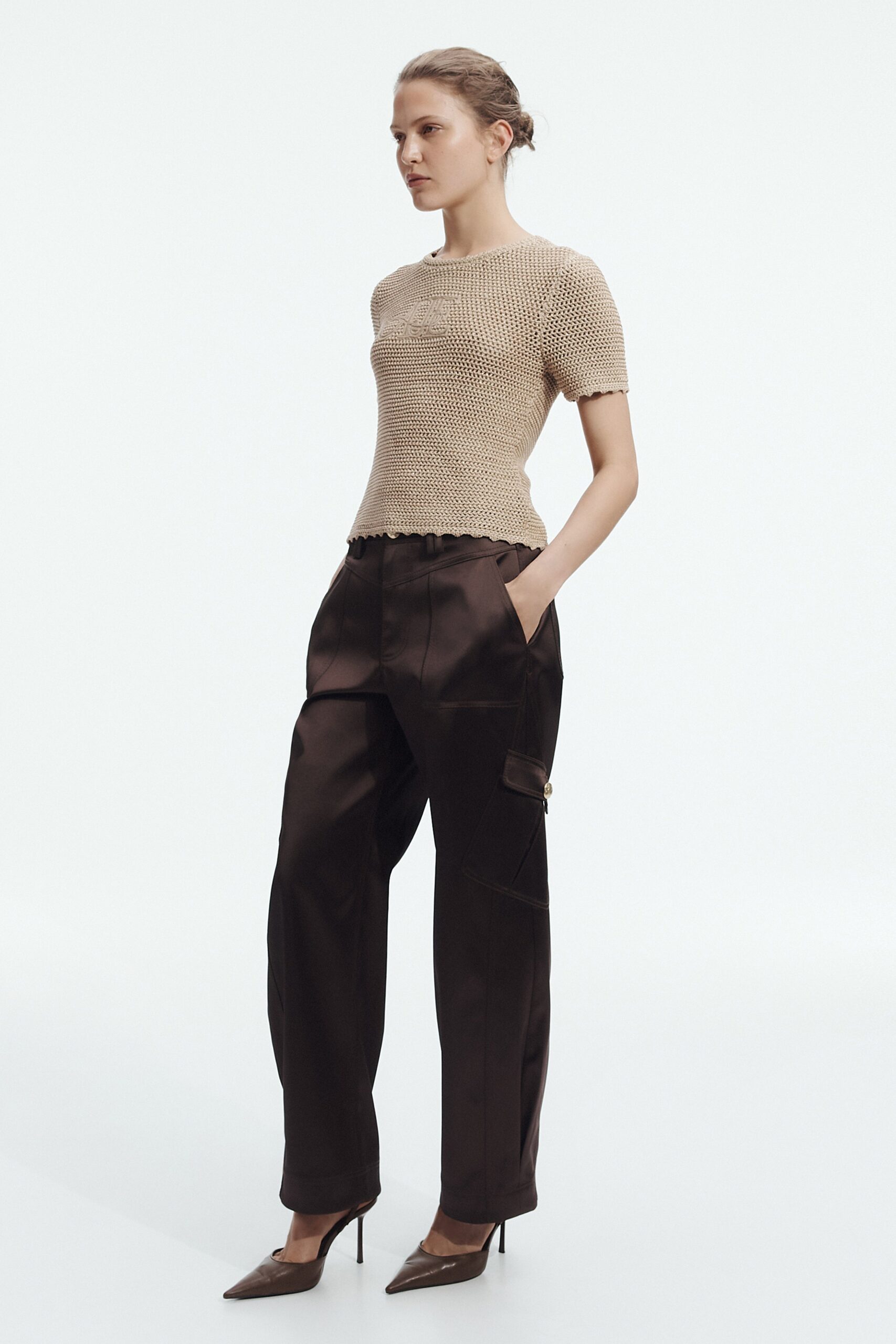 MNAJE200926190225010_3 Aje Uma Slim Knit Tee - Image 3