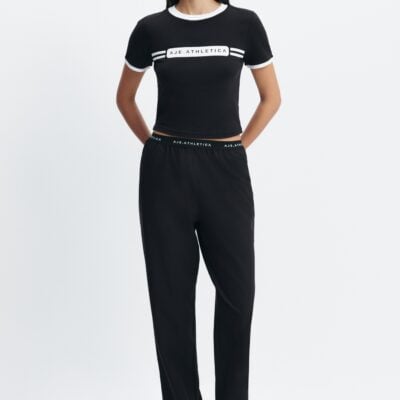 Aje Tapered Logo Elastic Pant - Image 1