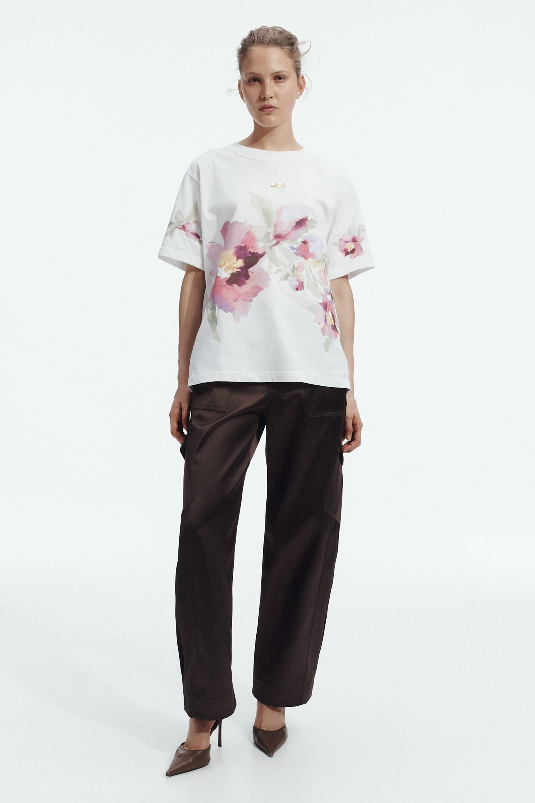 Aje Sylin Oversized Tee - Image 1