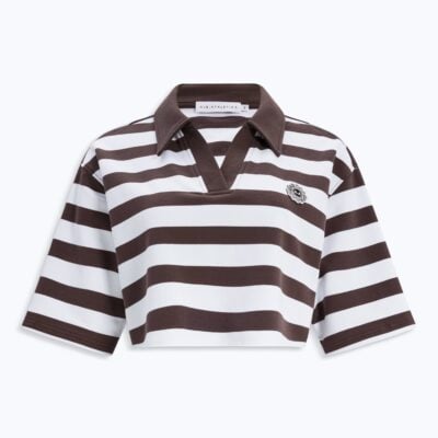 Aje Striped Rugby Polo Top - Image 2