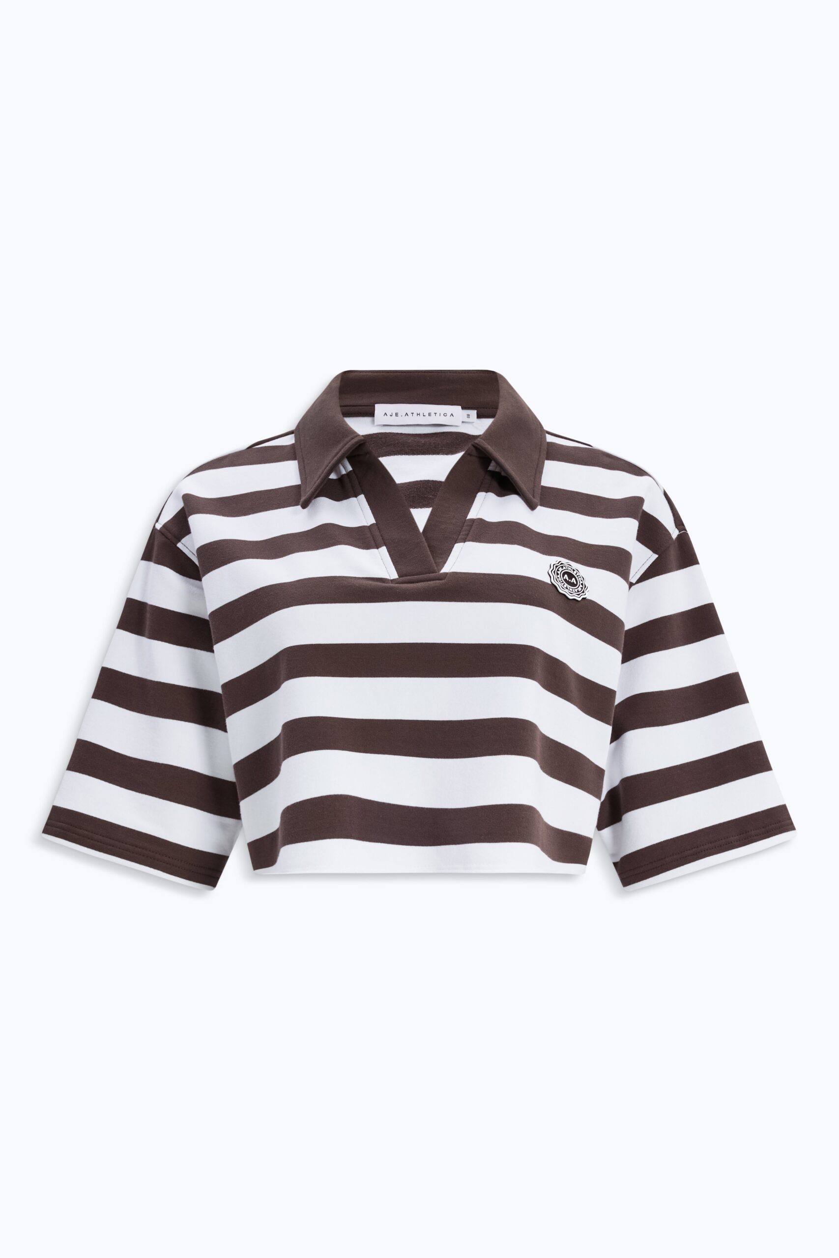Aje Striped Rugby Polo Top - Image 2