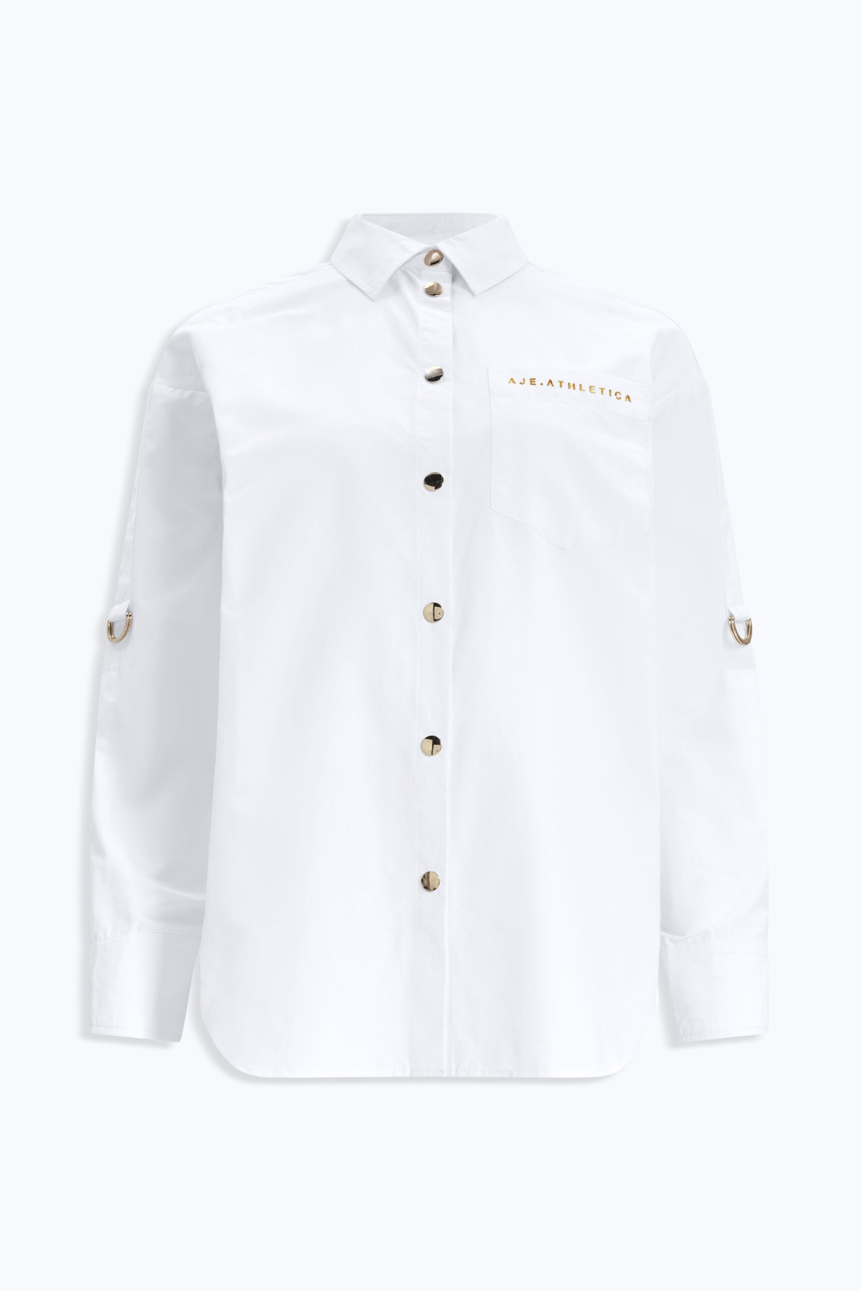 MNAJE200926190225017_2 Aje Short Sleeve Embroidered Shirt - Image 2