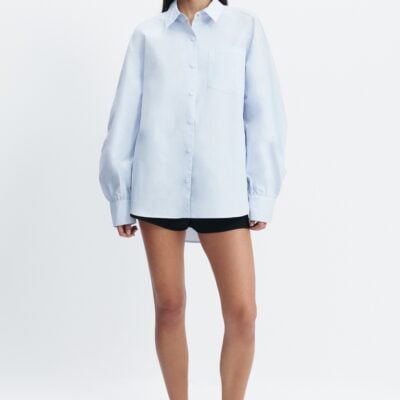 Aje Ruched Long Sleeve Shirt - Image 1