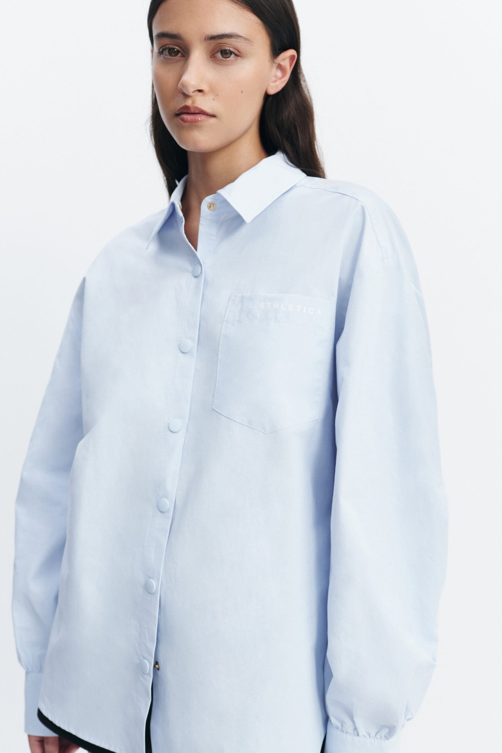 MNAJE200926190225018_3 Aje Ruched Long Sleeve Shirt - Image 3
