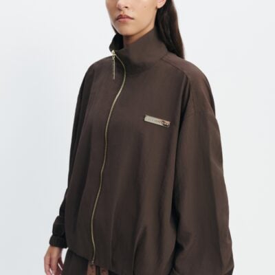 Aje Ruched Bomber Jacket - Image 1