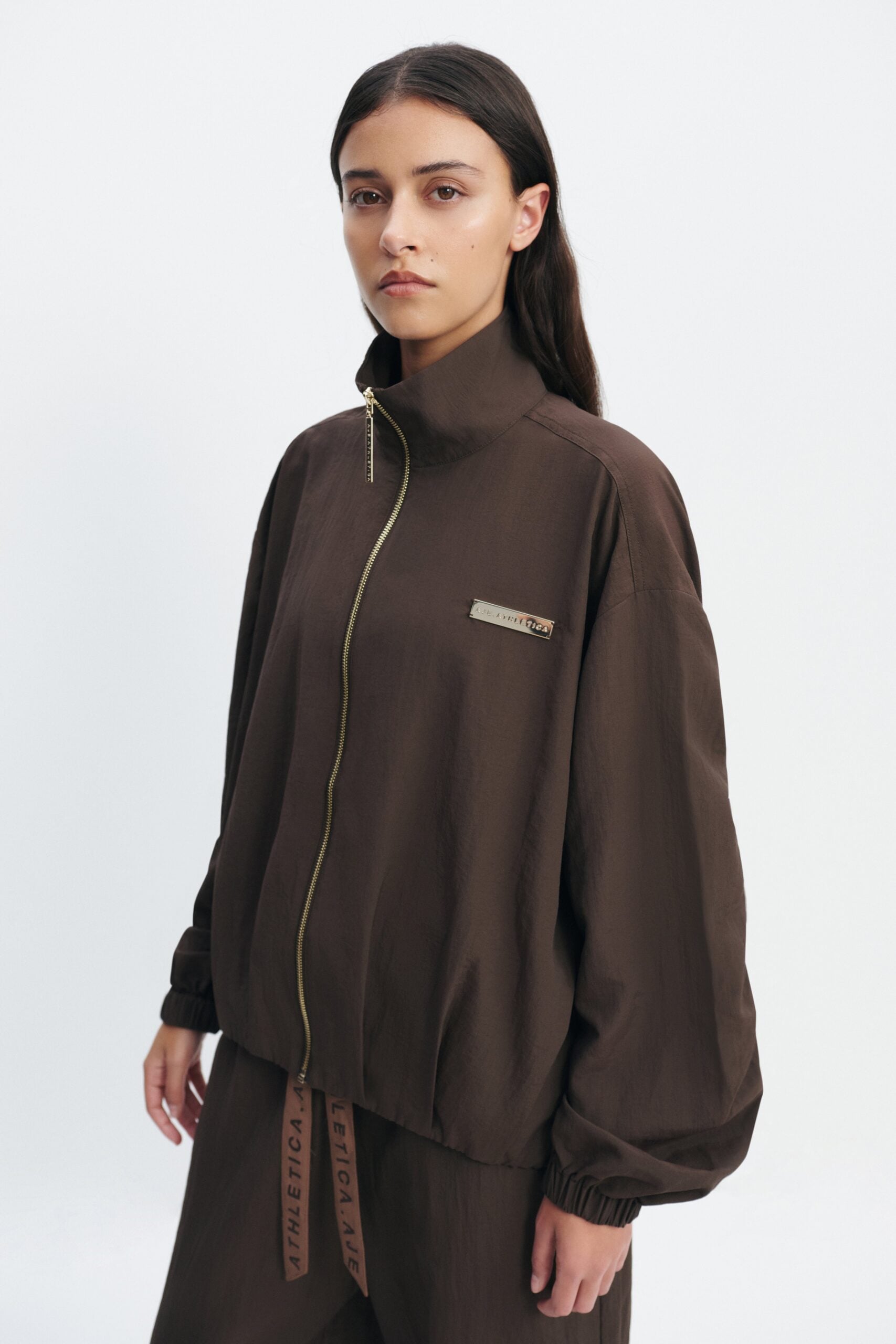 Aje Ruched Bomber Jacket - Image 1
