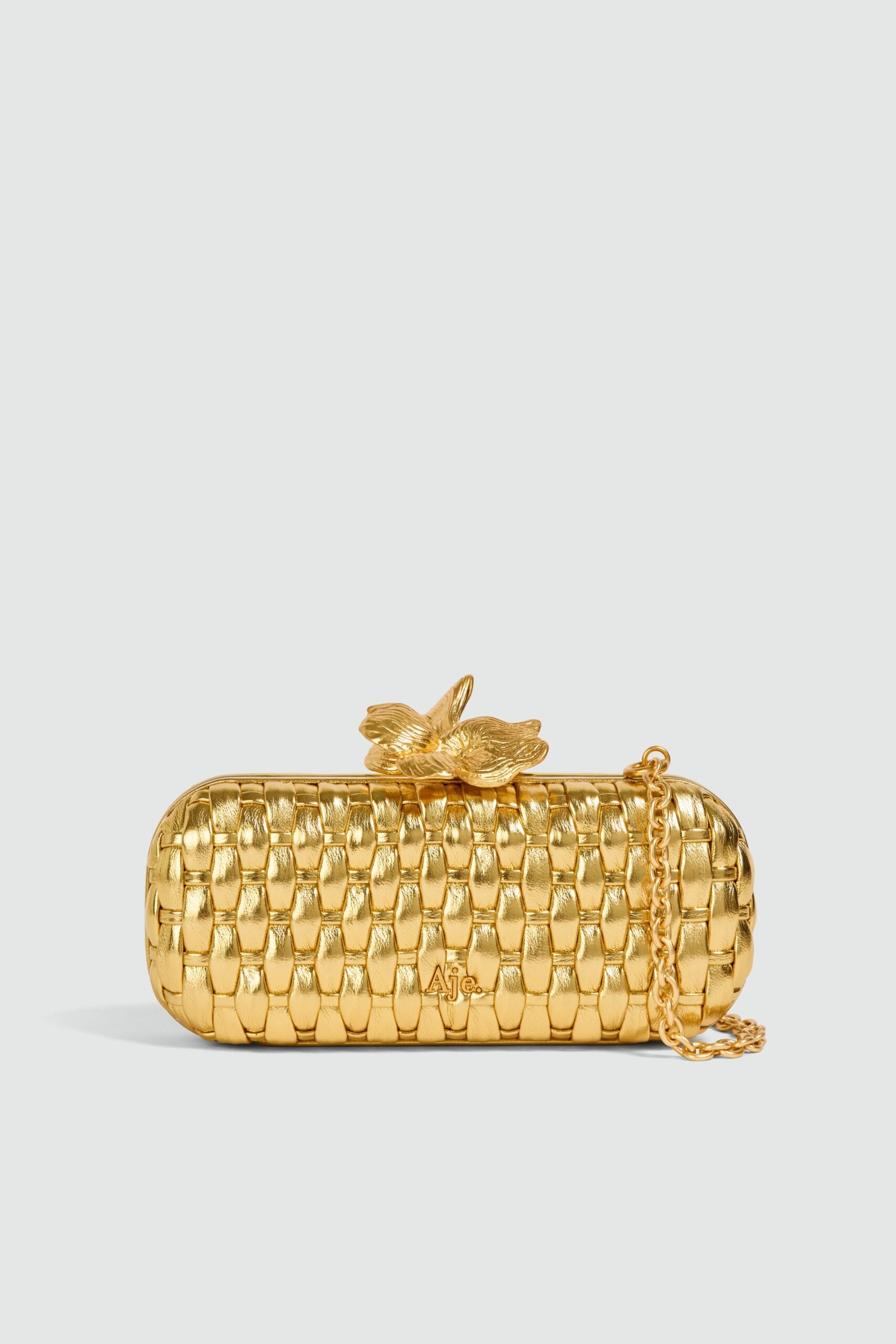 Aje Retrofete Woven Long Clutch - Image 1
