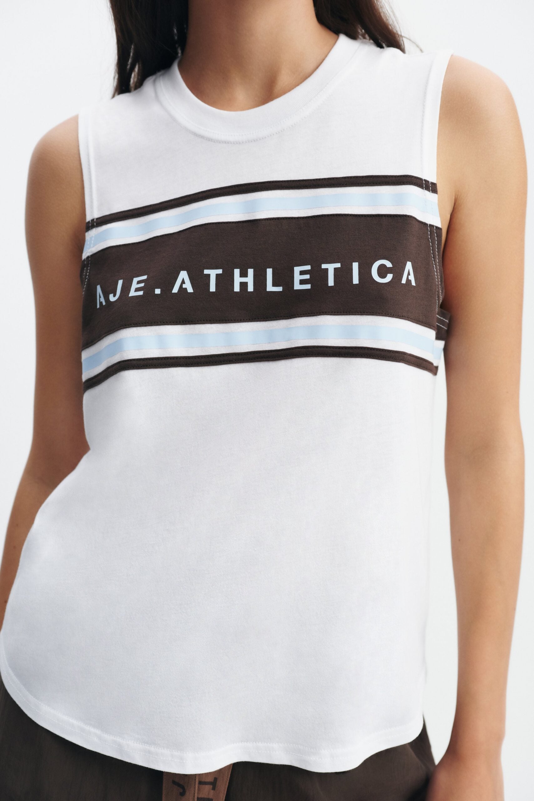 Aje Panelled Logo Tank - Image 3