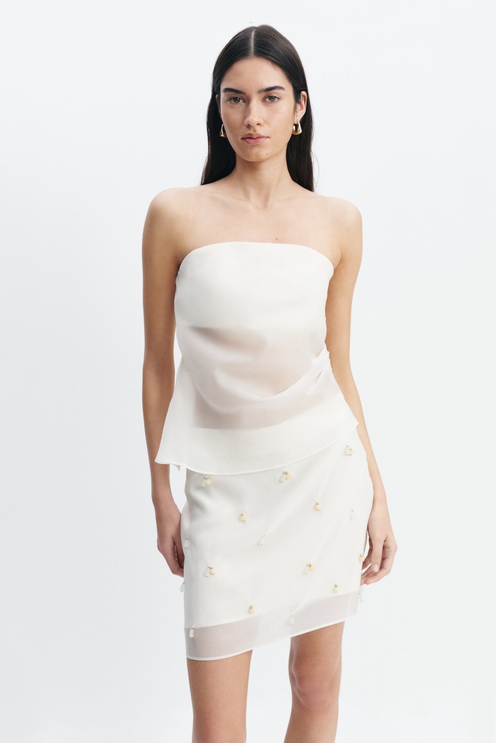 Aje Naia Strapless Top - Image 1