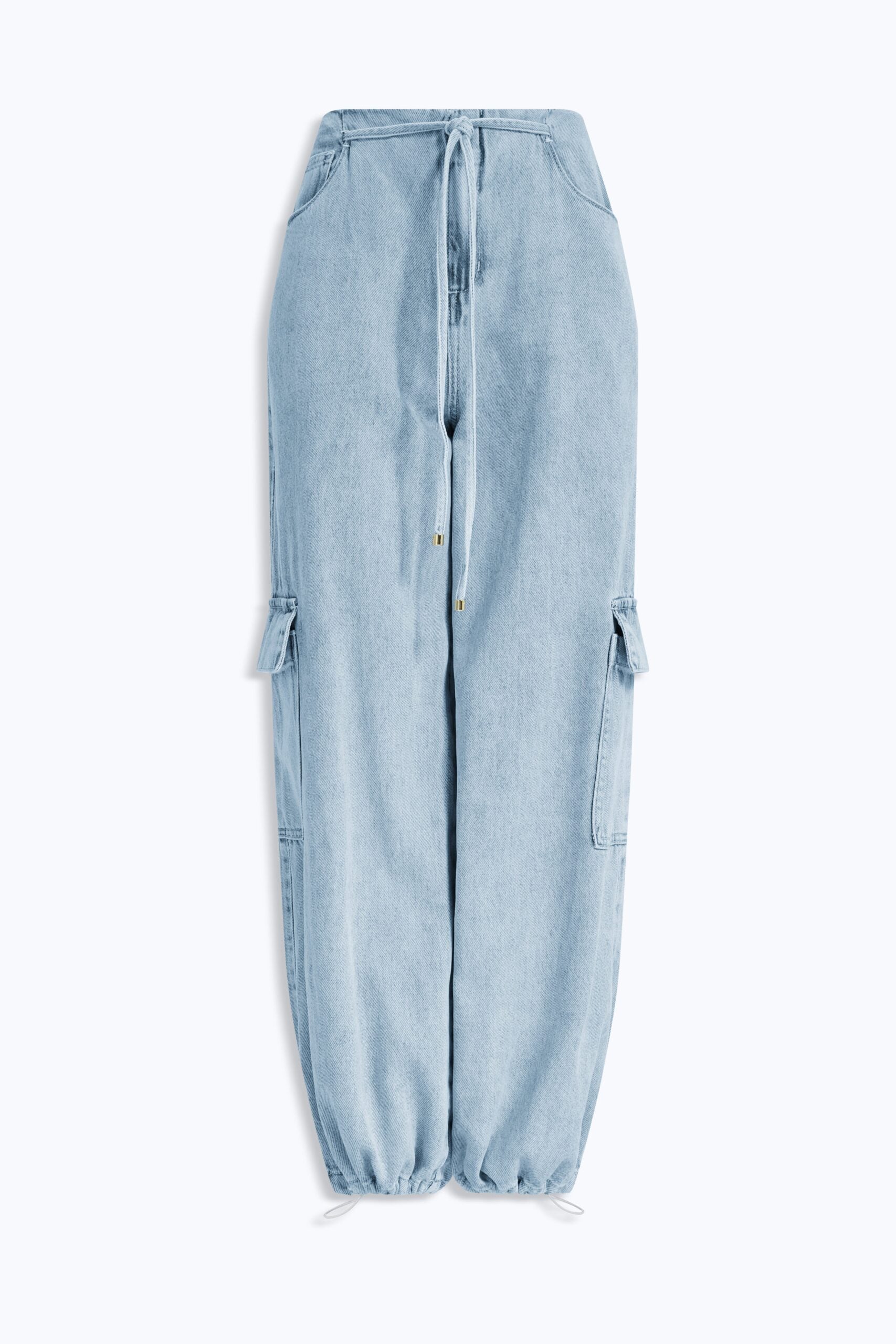 MNAJE200926190225030_2 Aje Margot Denim Cargo Pant - Image 2