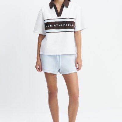 Aje Logo Rugby Polo Top - Image 1
