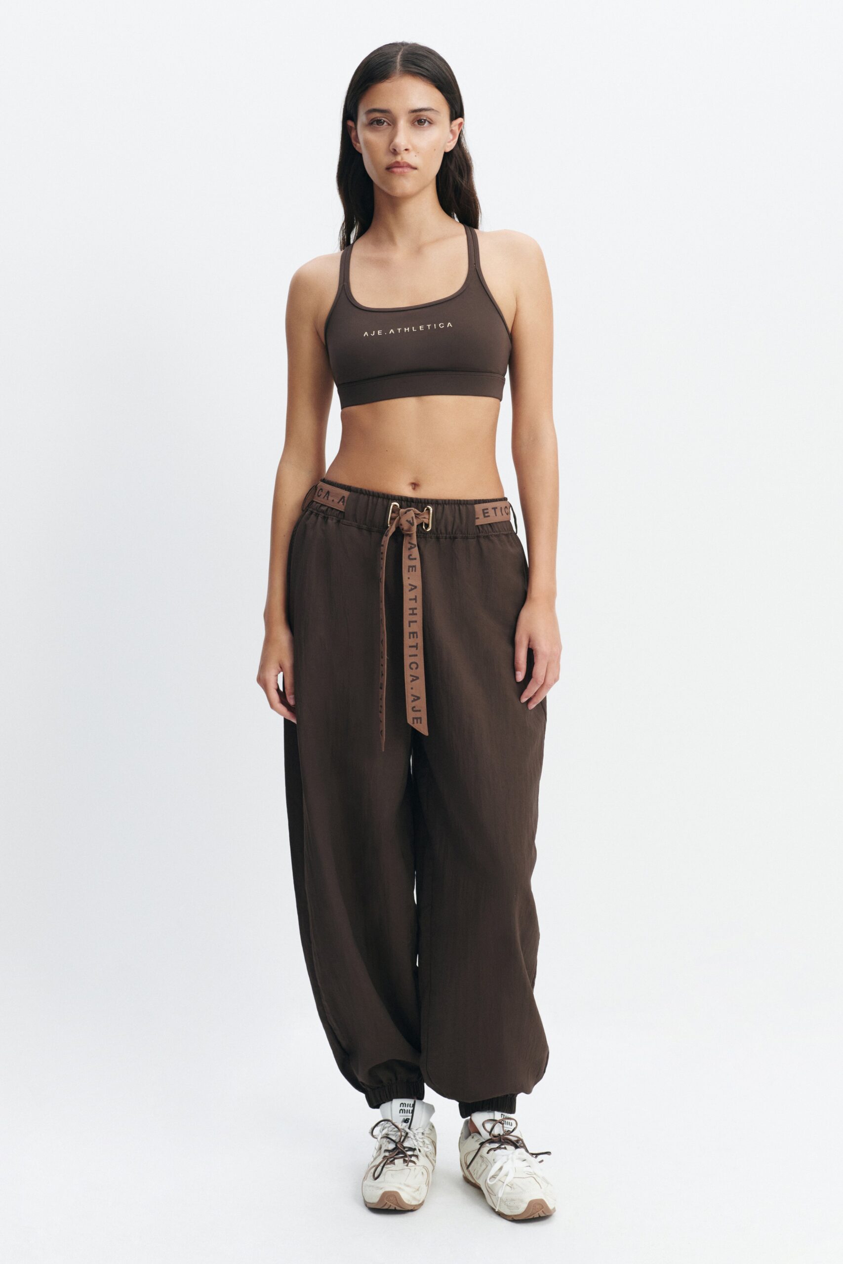 Aje Logo Belted Pant - Image 1
