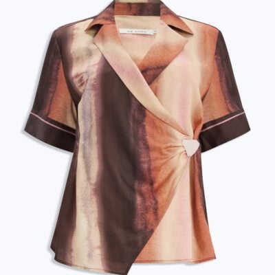 Aje Lindsey Wrap Shirt - Image 2