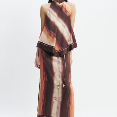 Aje Lindsey Tie Back Top - Image 1