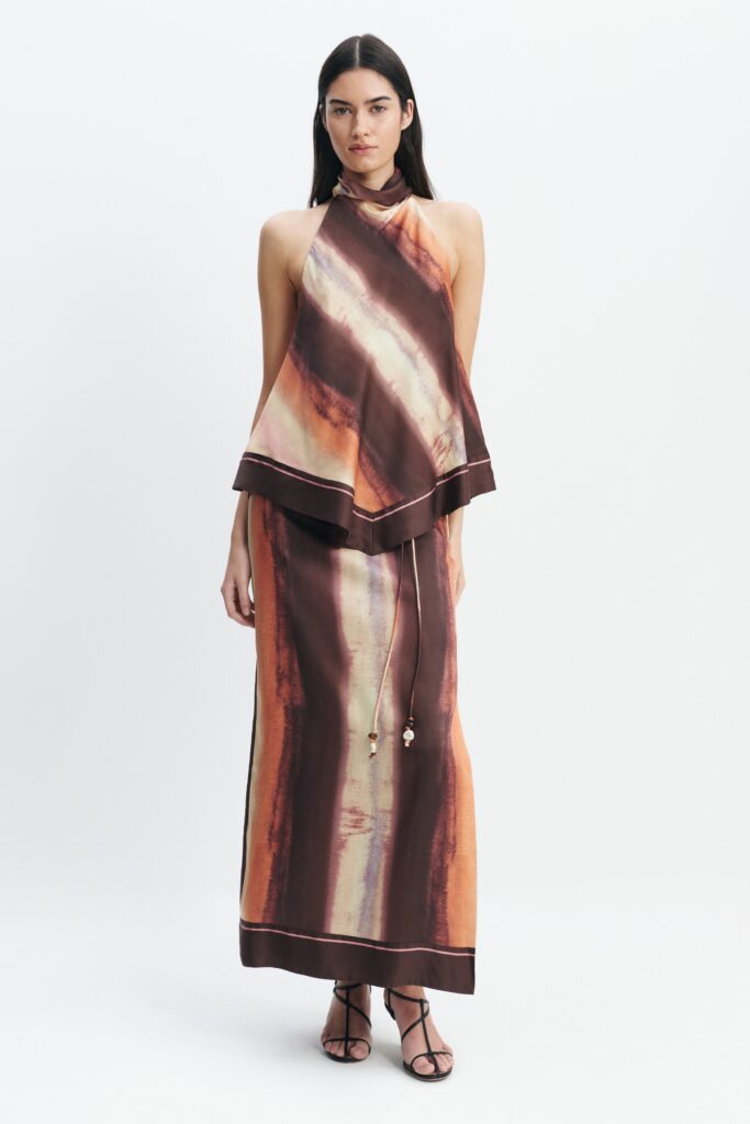 Aje Lindsey Tie Back Top - Image 1