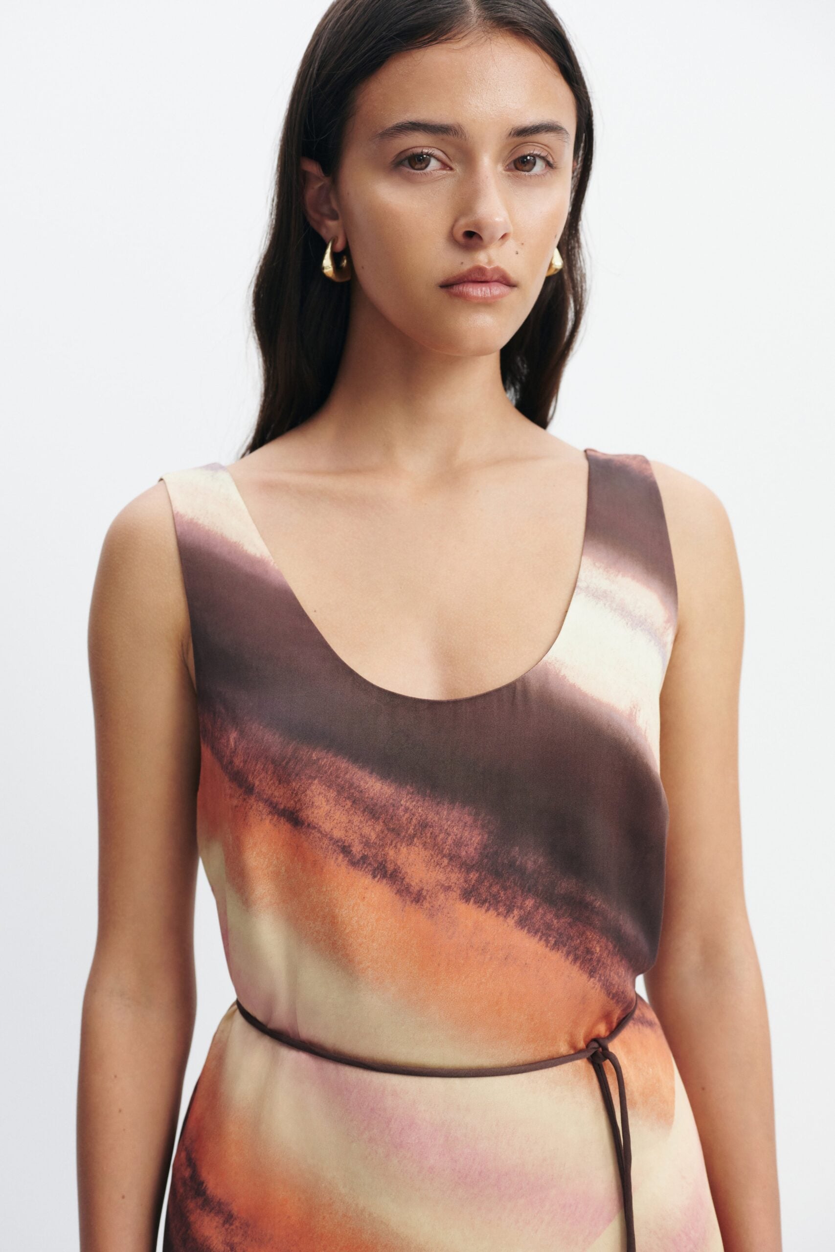 MNAJE200926190225041_3 Aje Lindsey Midi Dress - Image 3