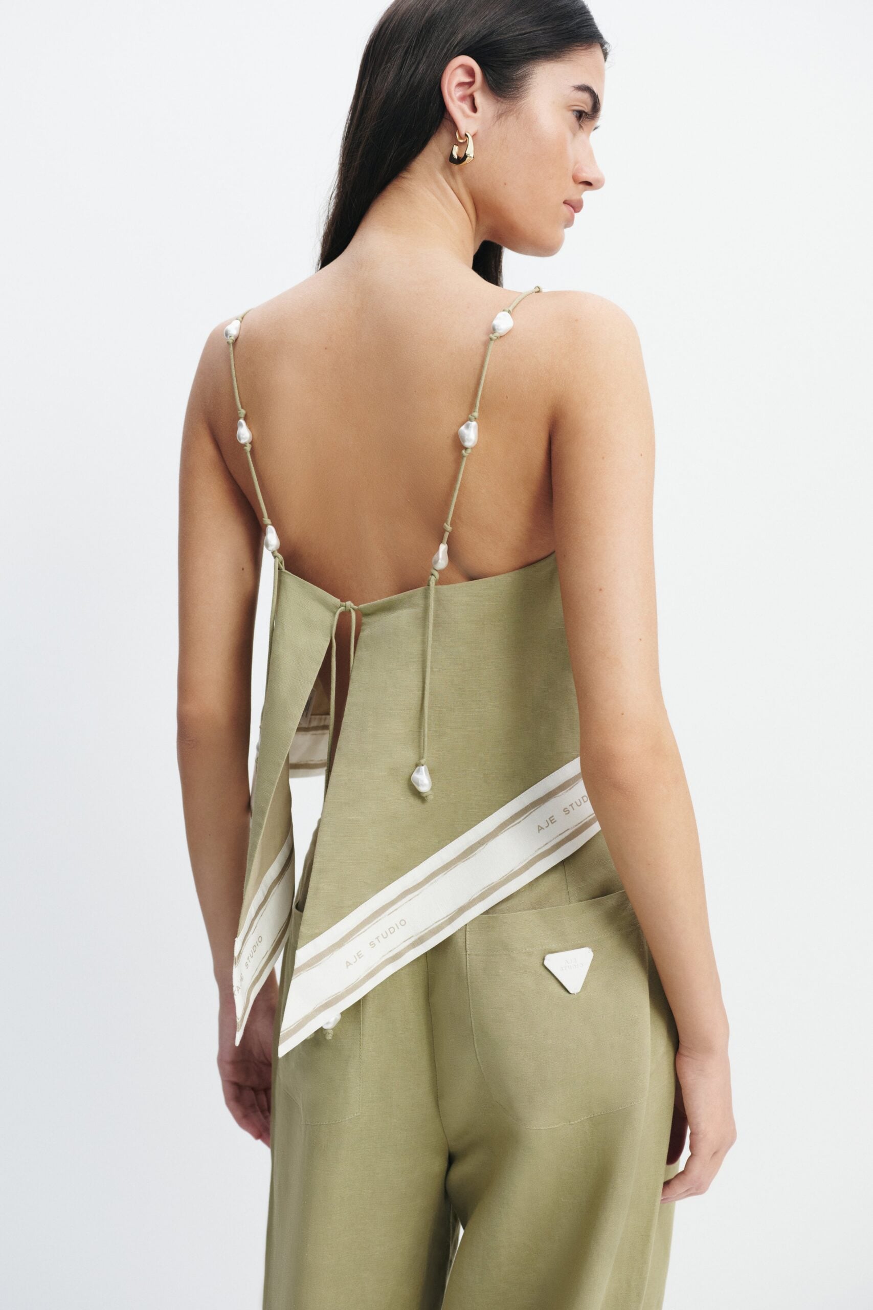 Aje Ivara Tie Back Top - Image 3