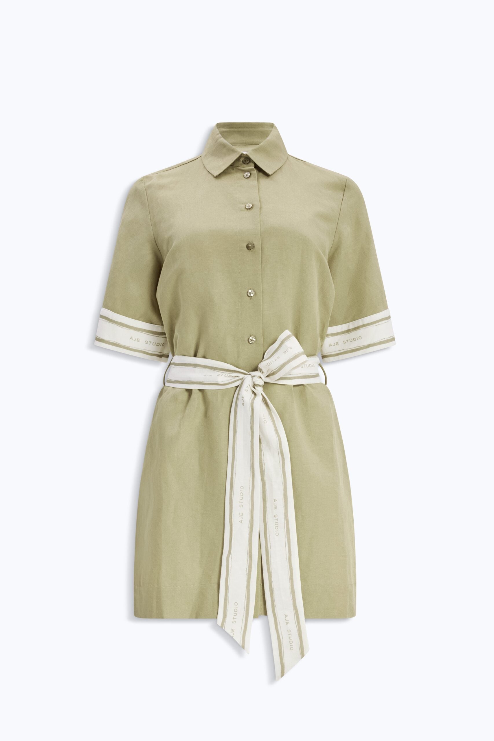 MNAJE200926190225050_2 Aje Ivara Mini Shirt Dress - Image 2