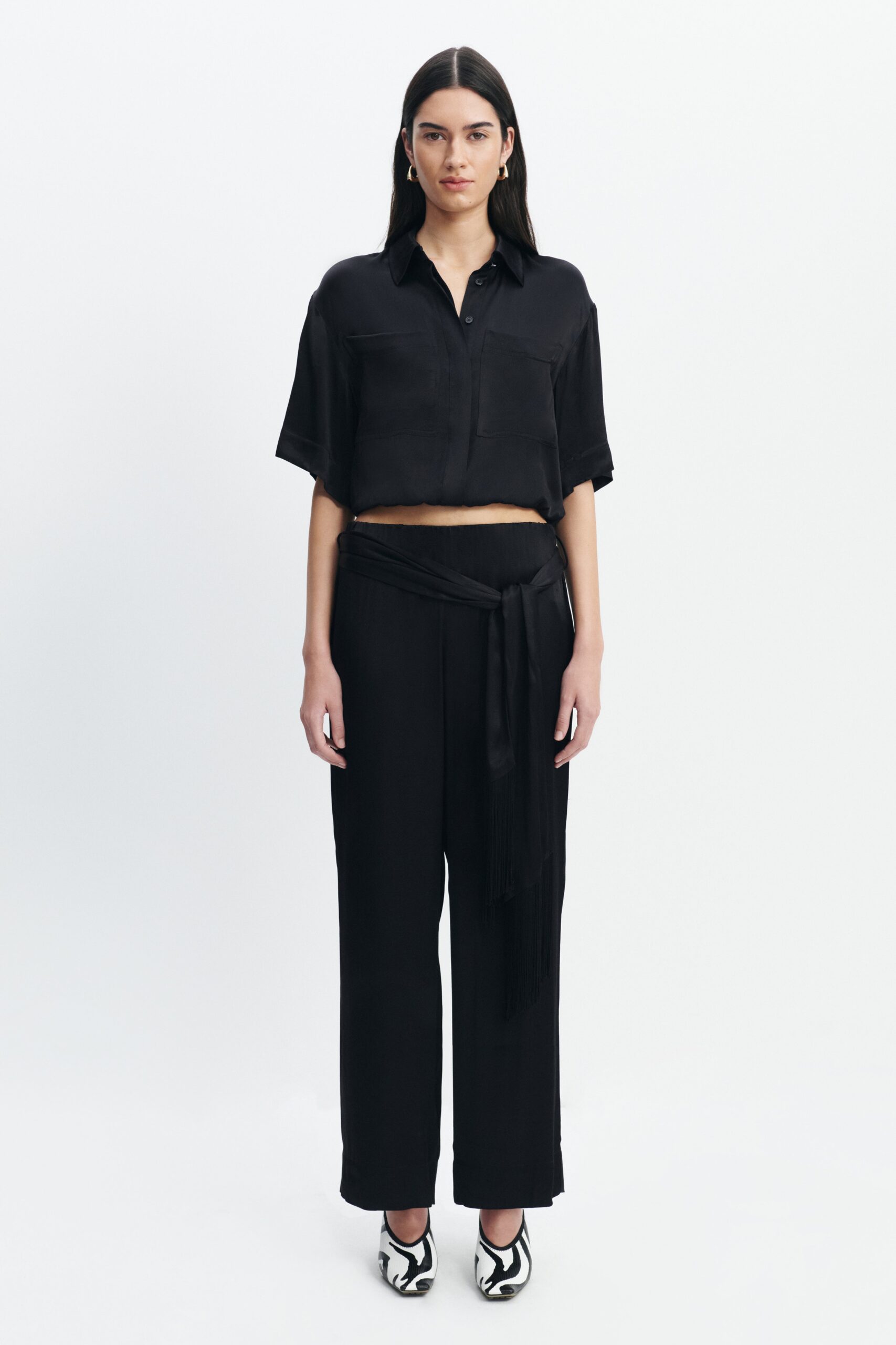 MNAJE200926190225058_3 Aje Dawn Bubble Shirt - Image 3