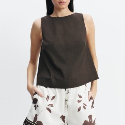 Aje Corine High Neck Top - Image 1