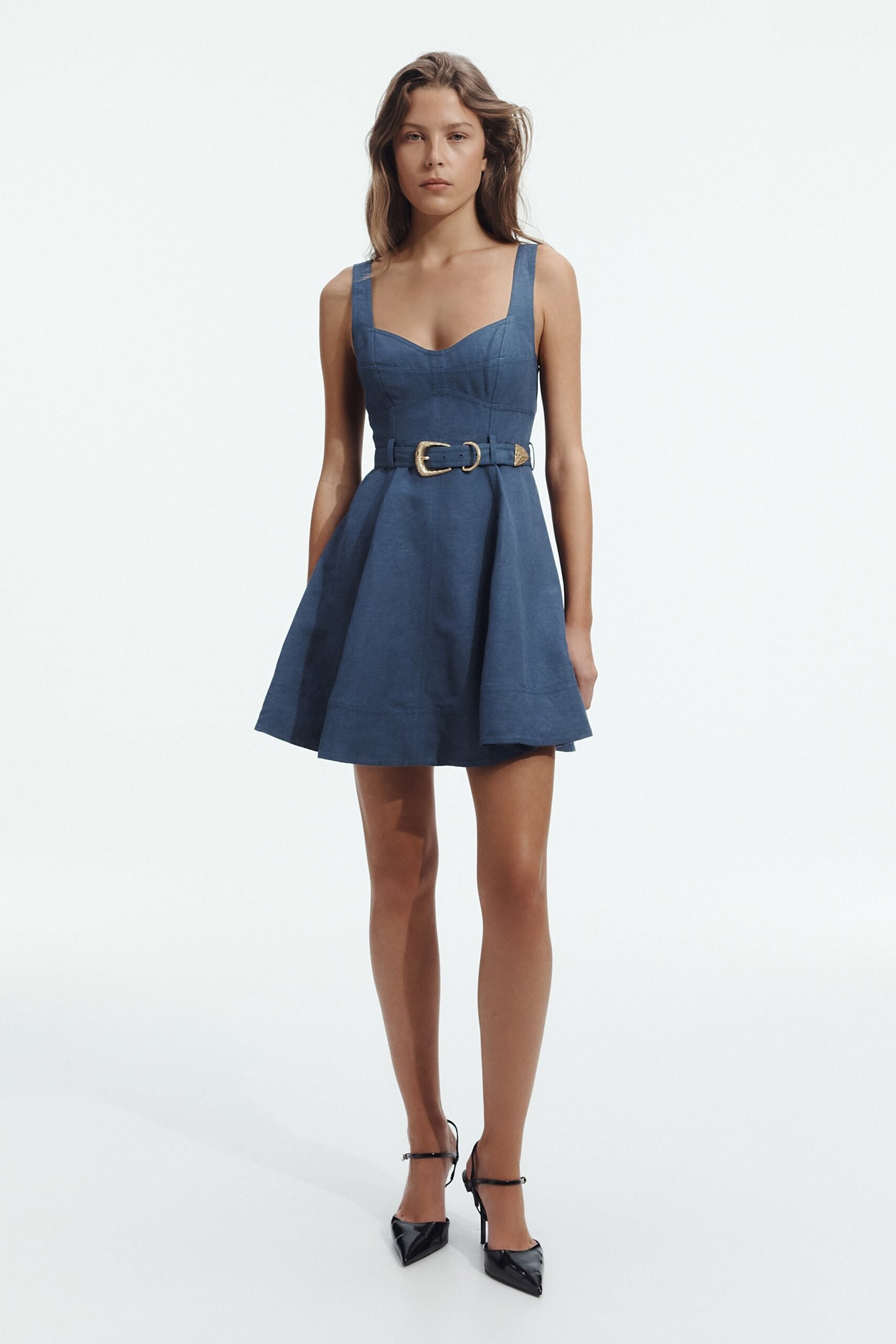 Aje Canvas Mini Dress - Image 1