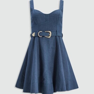 Aje Canvas Mini Dress - Image 2