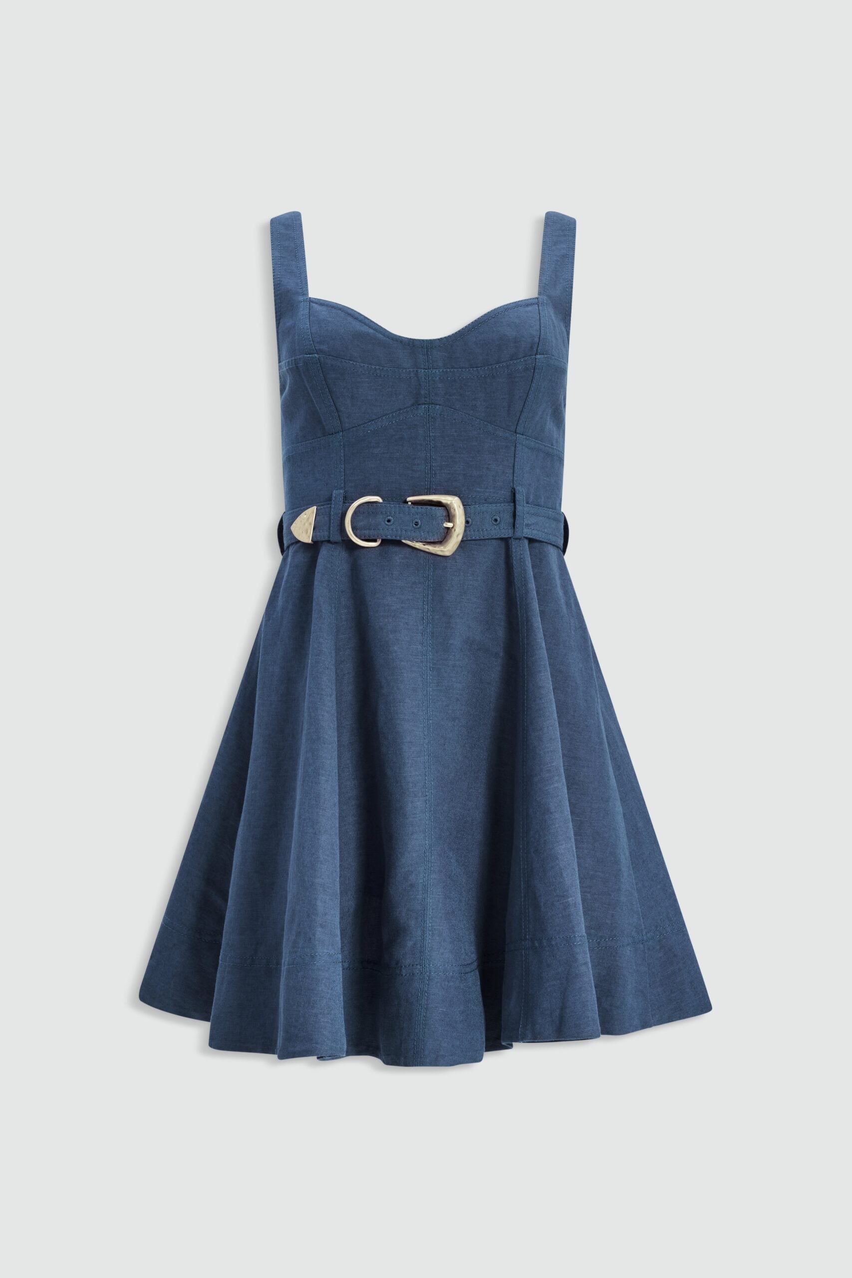 MNAJE200926190225072_2 Aje Canvas Mini Dress - Image 2